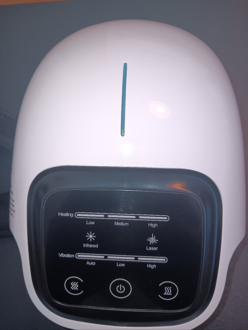 Smart Knee Massager with Soothing Massage Gel and Knee Braces.